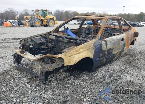 1999 Honda Civic Si from USA, damaged, VIN 1HGEM1150XL081683